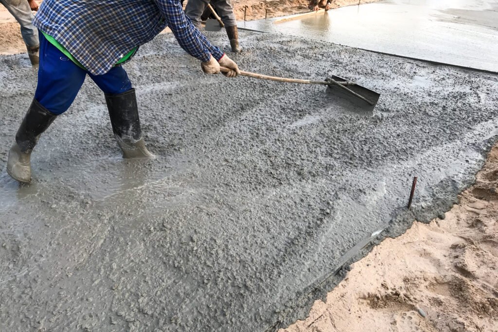 Concrete Job near edmond oklahoma 